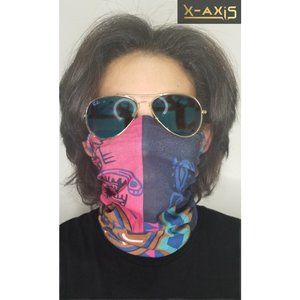 Seamless Face Cover Mouth Mask Bandanna MultiColor